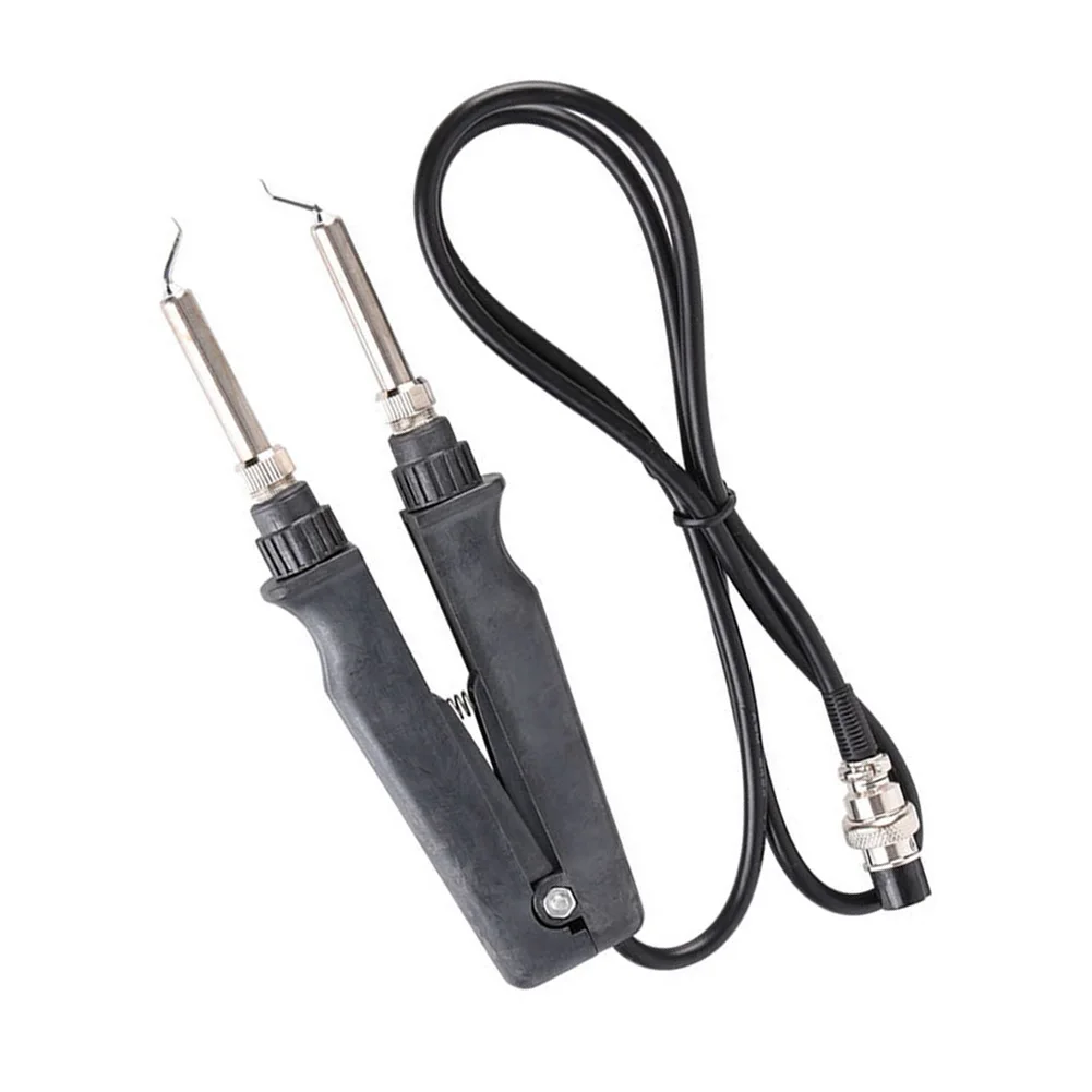 1 قطعة ل 902 مزدوجة سبيكة لحام الملقط مقبض كليب التدفئة ذو طيات مع اليد عازمة الكوع أجزاء محطة لحام التدفئة السريعة