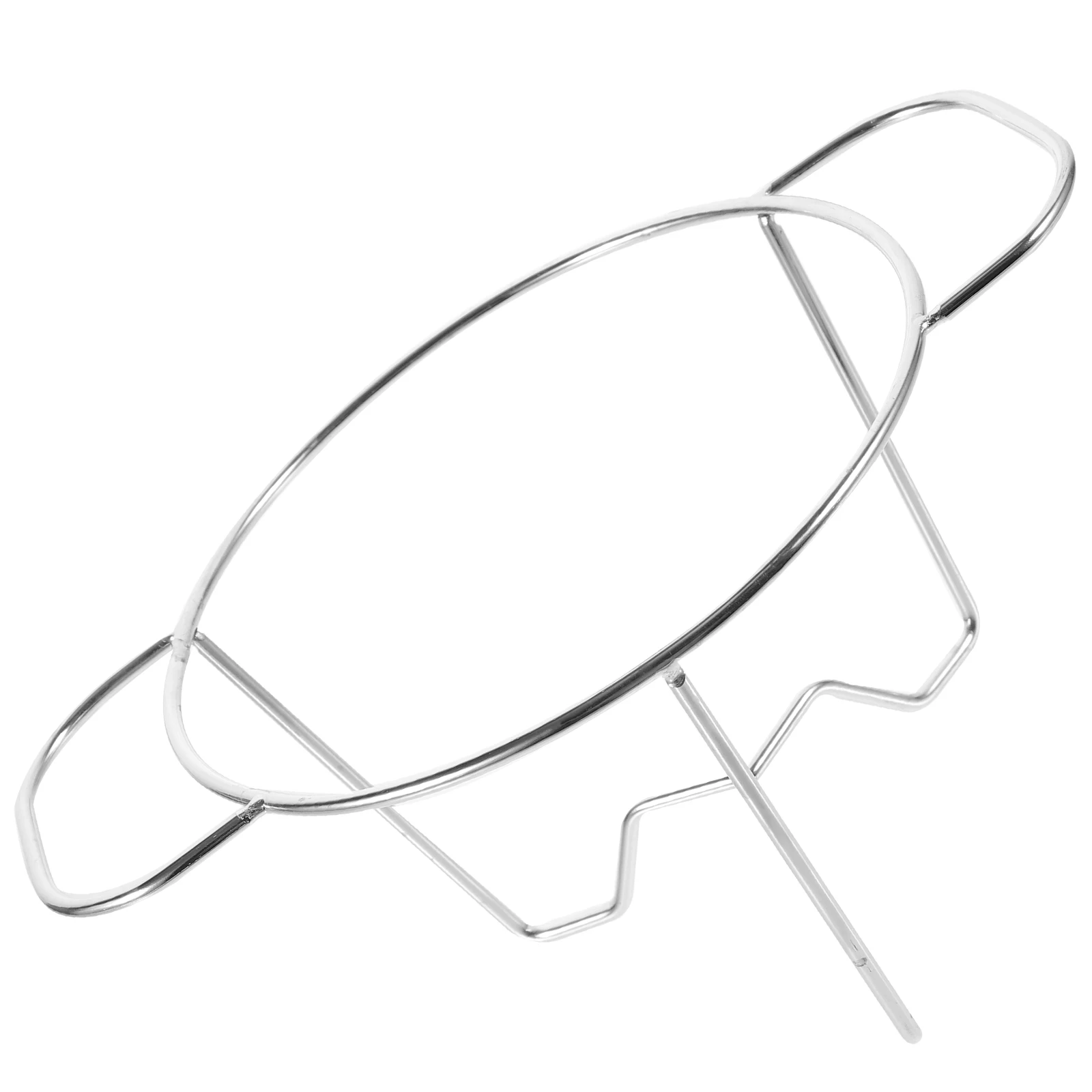 

1pc Stainless Steel Multi-Function Charcoal Stand Reusable Grate Outdoor Camping Rack Compact Portable Metal Stove Holder Sturdy