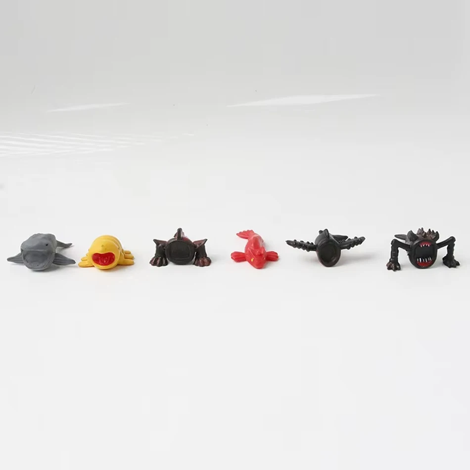 24pcs Subnautica Sea Eater Monster Figure Leviathan Figures Decoration Bloop Gran Maja Model Doll Ornament Toy Halloween Gifts view 5