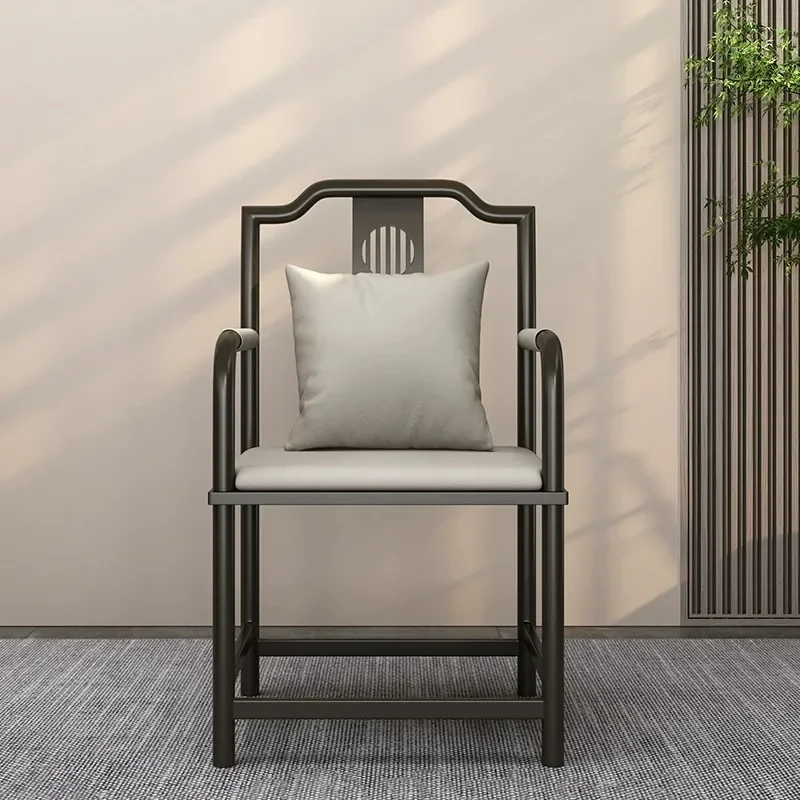 Special chair for tea table Official hat Modern Wai Tai Shi chair Light luxury tea brewing master Official hat chair
