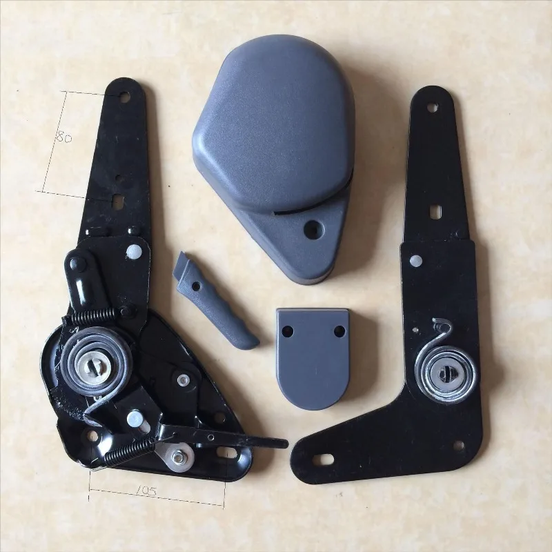 410 Folding-C Angle Adjuster Electric Car Seat Accessories Truck Skid Rail Modified Car Adjuster Seat Accessories
