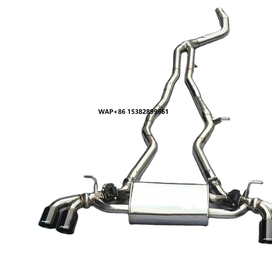 2.0T Z4 Stainless Steel Racing Exhaust Catback System Titanium Car Exhaust Pipe Polished Coupe Min. Order 1 Piece Customized