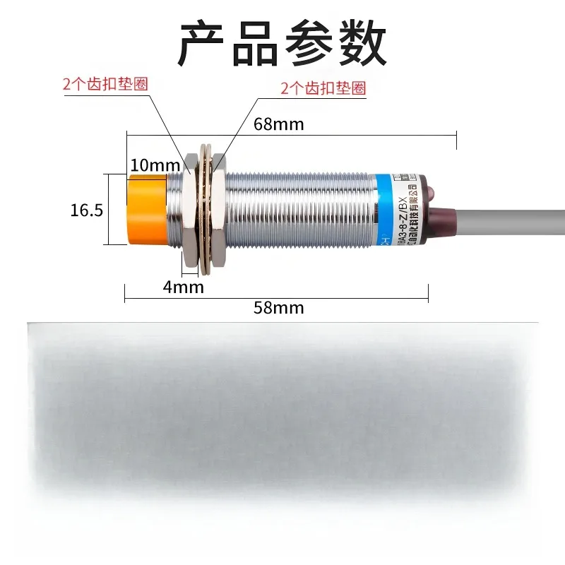 Inductive Proximity Sensor LJ18A3‑8‑Z LJ18A3‑5‑Z Series NPN PNP NO NC 2‑Wire 3‑Wire Proximity Switch For Industrial Automation