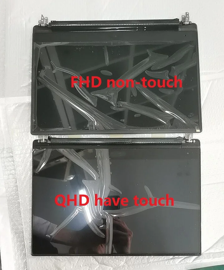 

13.3 Inch for Dell Latitude 13 7370 e7370 FHD 1920x1080 QHD+（3200×1800）LCD Touch Screen Complete Assembly upper half