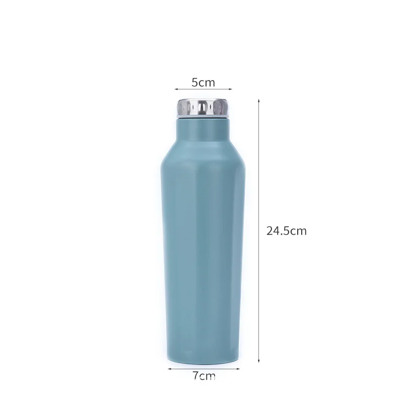 304 stainless steel insulated cup, vacuum large capacity outdoor sports water bottle, fashionable cold insulation bottle, gift c