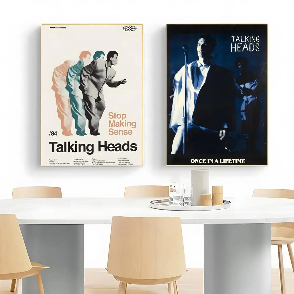 New Wave Band T-Talking Heads Poster Wall Art Print Decorative Mural Home Decor Gift Unframed