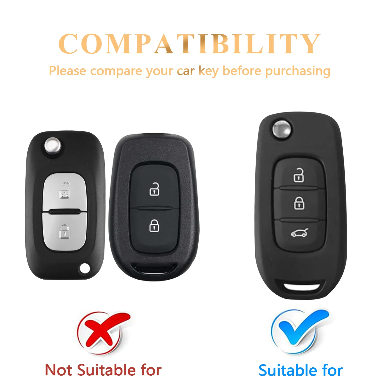 Key Cover Car Key Case Protective Cover for Renault Captur Megane Sandero Stepway Logan Clio 5 2022 Arkana 2020 2021 Kwid 2023