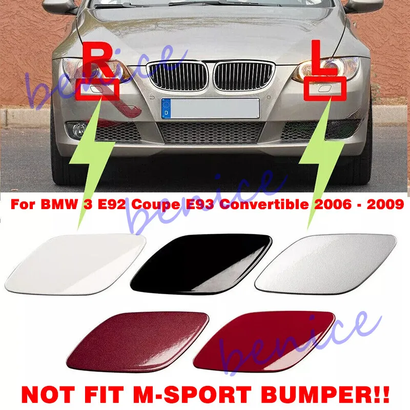 

Front Headlight Washer Cover Cap for BMW 3 E92 Coupe E93 Convertible 2006 - 2009