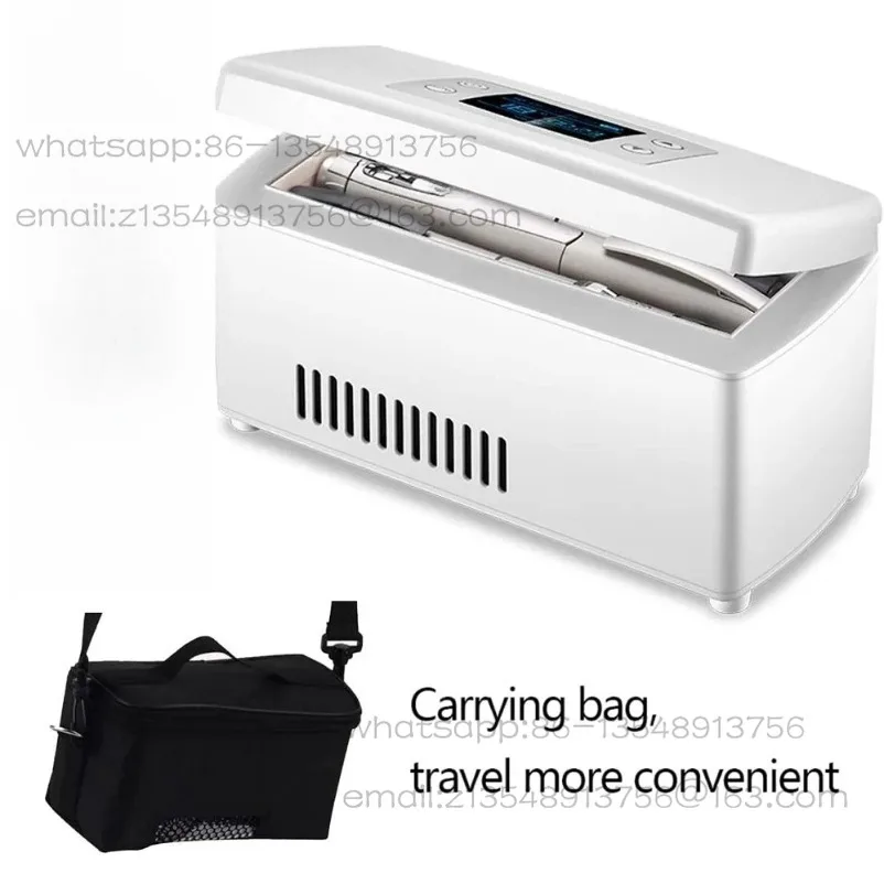 Portable medicine refrigerated box 2 to 18 degrees, outdoor travel household refrigeration fresh-keeping container