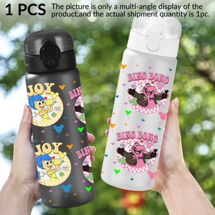 1 قطعة ديزني بينج دوين دوين/كاملة الفرح/نمط 26 أوقية زجاجة مياه بلاستيكية كوب رياضي كهدية عيد ميلاد/العودة إلى المدرسة