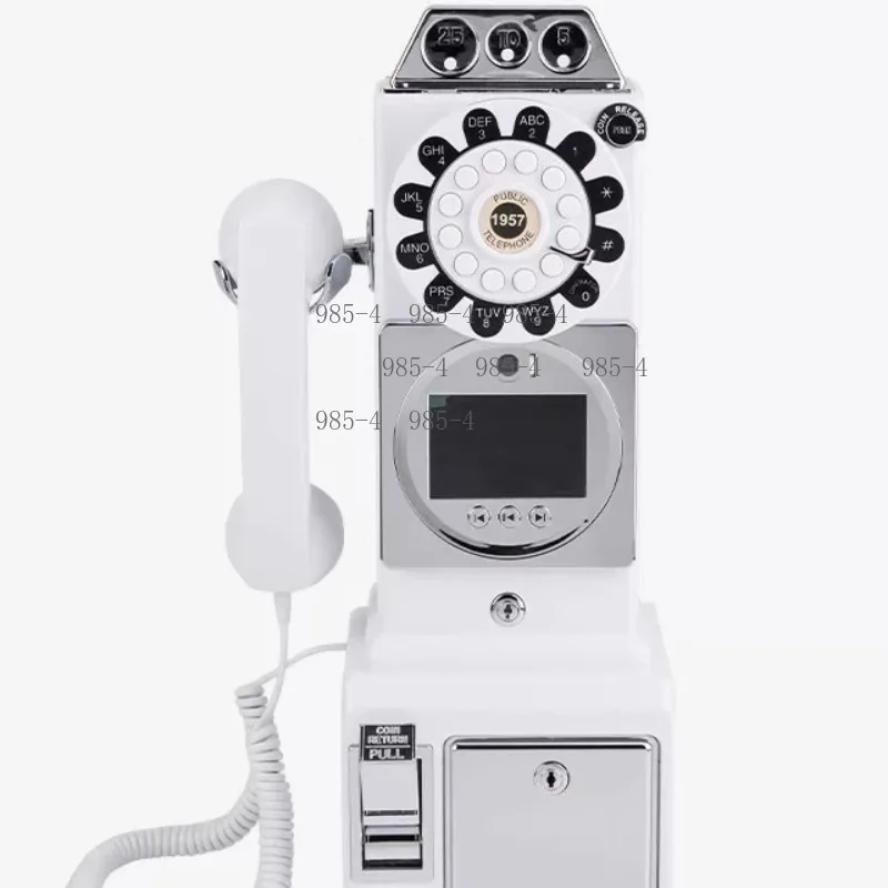 Portable White Video Audio Terminal Multifunctional Portable Communication Device Audio guestbook