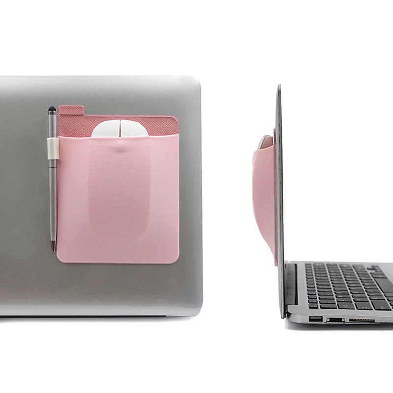 Sticker portemonnee etui externe zelfklevende laptop achterkant muis hoes digitale harde schijf draagtas opberghoes tasvak