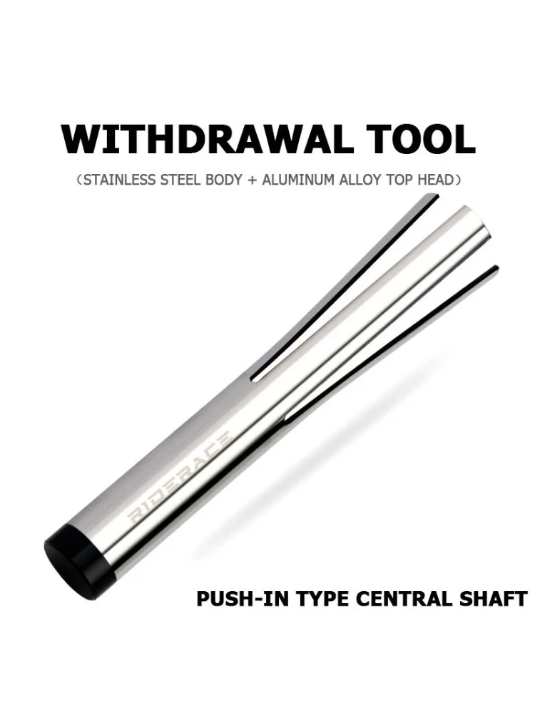 AliExpress jooyoo Stainless Steel Bike Fork Race Removal Tool Push-in Type Bicycle Headset Bottom Bracket Withdrawal Tool Aluminum Alloy Top Cap