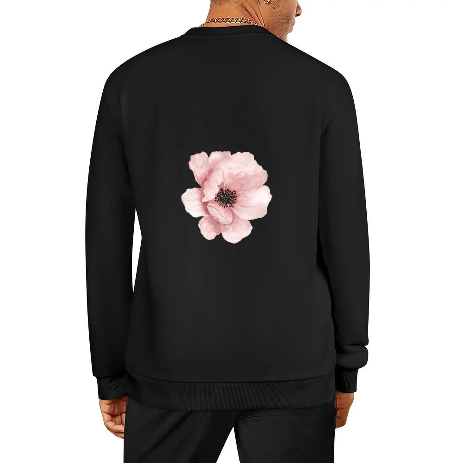 

Flower t shirt women's Pullover graphic t shirts men korean autumn clothes japanese style mens clothes hooded sweatshirts