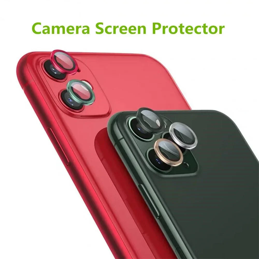 Camera Lens Metal Protector Glass For iPhone 15 Pro Max 14 Pro 13 Pro 12 Pro 11 Titanium Alloy Camera Lens Protector Eagle Eye