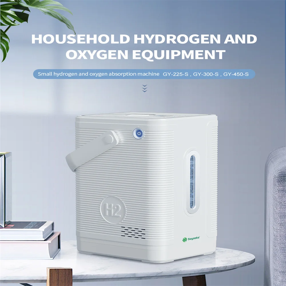 Suyzeko  Water purifier Molecular Hydrogen Gas Breathing Machine SPE 300ML Hydrogen Generator for Wellness  99.99% High Purity