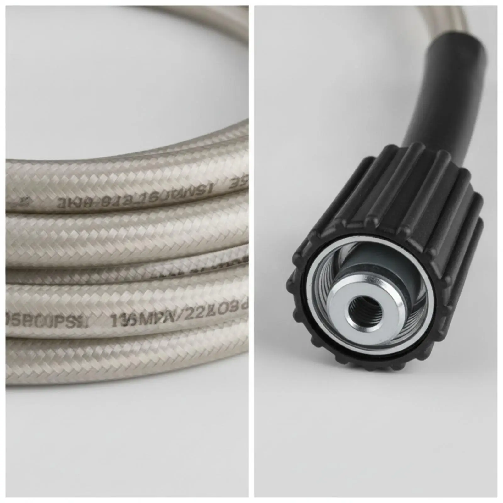 High Pressure Hose Tangle Resistant Pressure Washer Extension with Double Ended M22 for Outdoor Projects