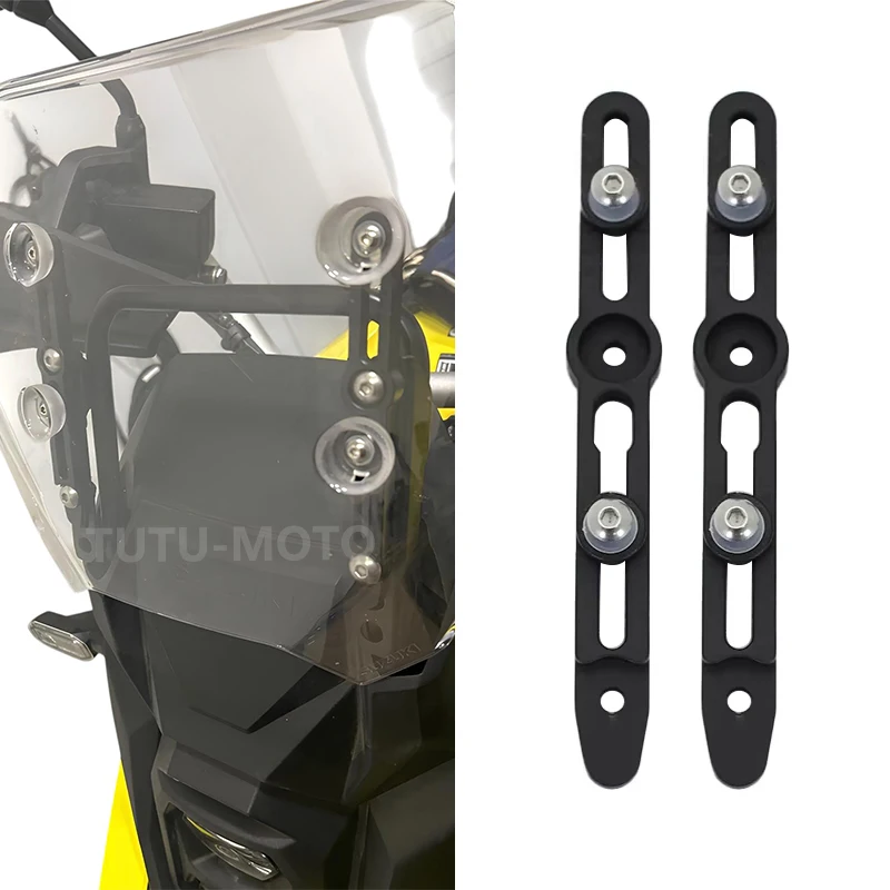 For Suzuki V-Strom 800DE Windscreen Adjusters CNC Windshield Bracket DL800  DL 800 DE 2022 2023 2024 Motorcycle Accessories