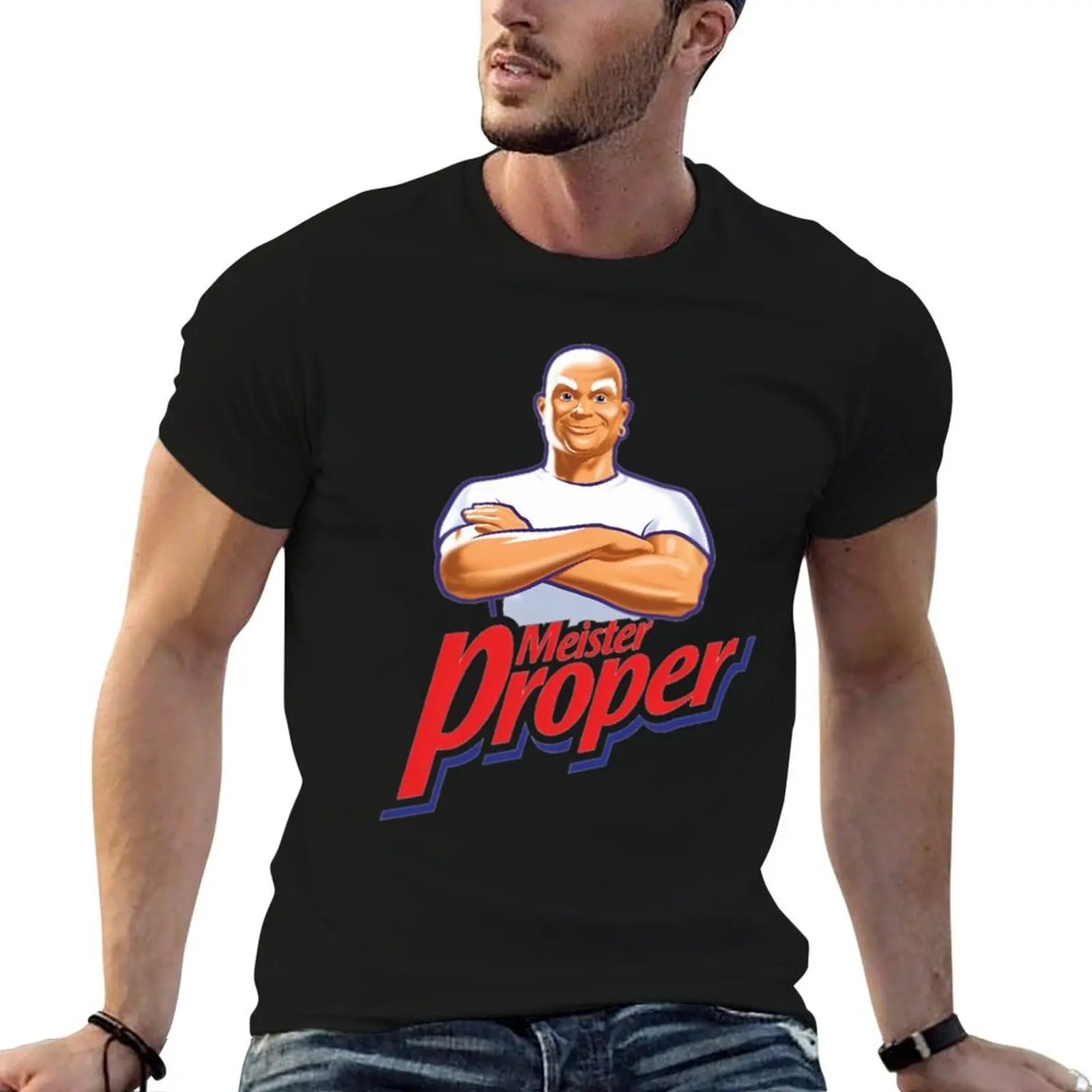 Hombre Venta de camisetas de algodón, camisetas para productos suaves, camiseta gráfica, Meister Best man