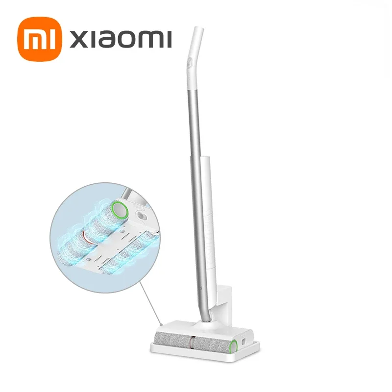 Xiaomi Mijia Dual-Brush bezprzewodowy mopem elektryczny Mop podłogowy wyposażony w trakcję inteligentne urządzenia domowe