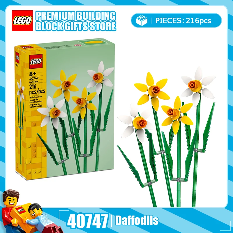 

Lego Creative Versatile Series 40747 Narcissus Children's Puzzle Building Toy Gift