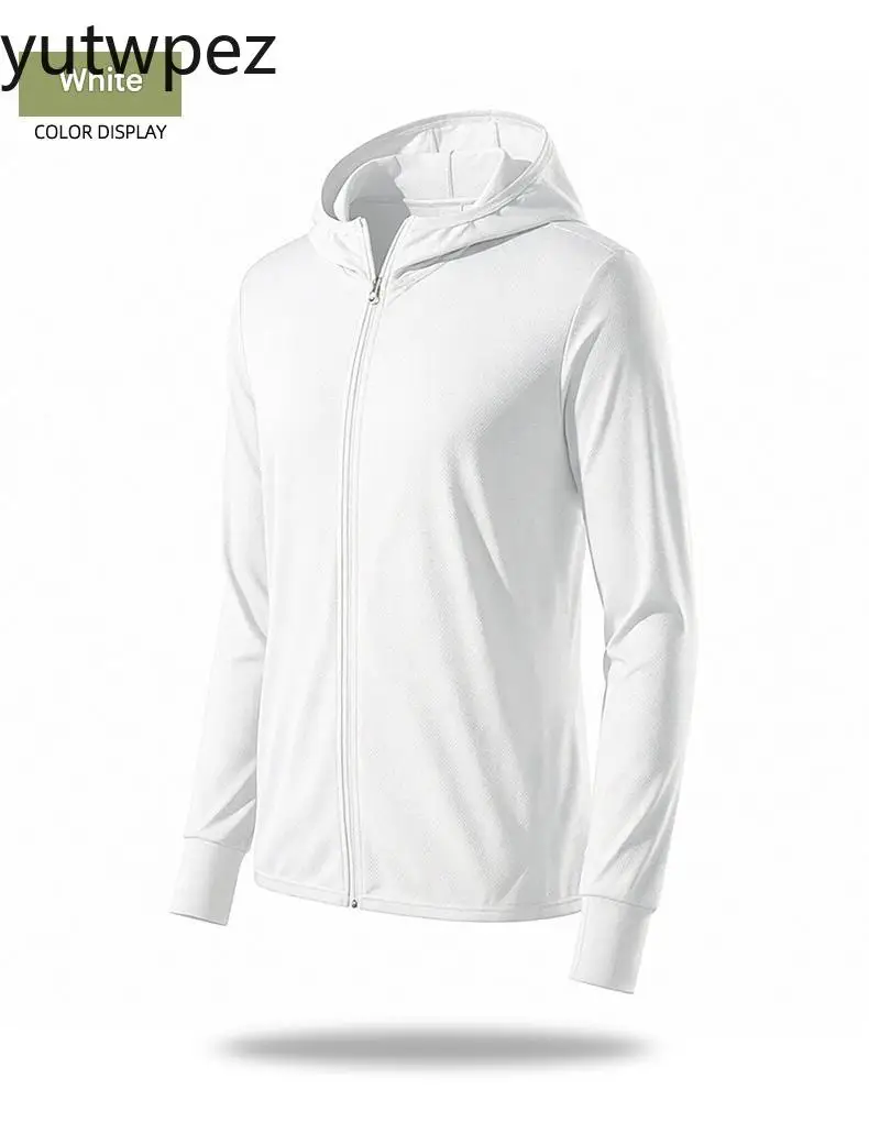 Atmungsaktive Angeljacke für Outdoor-Aktivitäten und Wandern, UPF50+ UV-Schutz für Herren, Eisseide mit Kühleffekt, Sonnenschutz, Leichtgewichtig – Detail 11