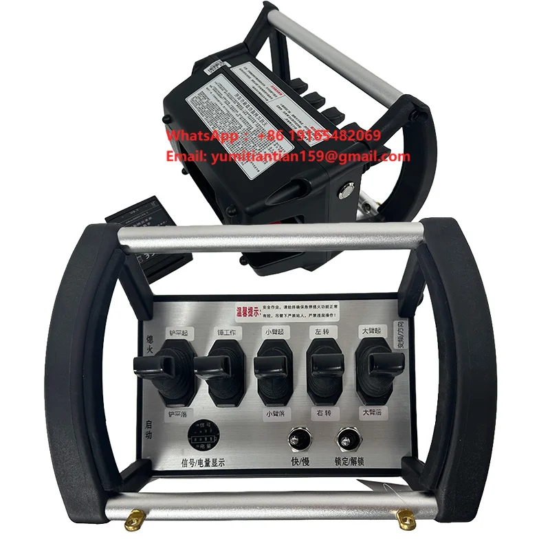 Factory Wholesale Crane Remote Control Modular Design Manual Remote Control Modes Waterproof Metal Material Fixed Code Box
