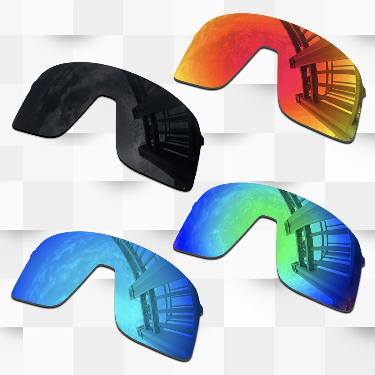 Interchangeable Replacement Lenses for Oakley Sutro Lite OO9463 Sunglasses – Multiple Color Options
