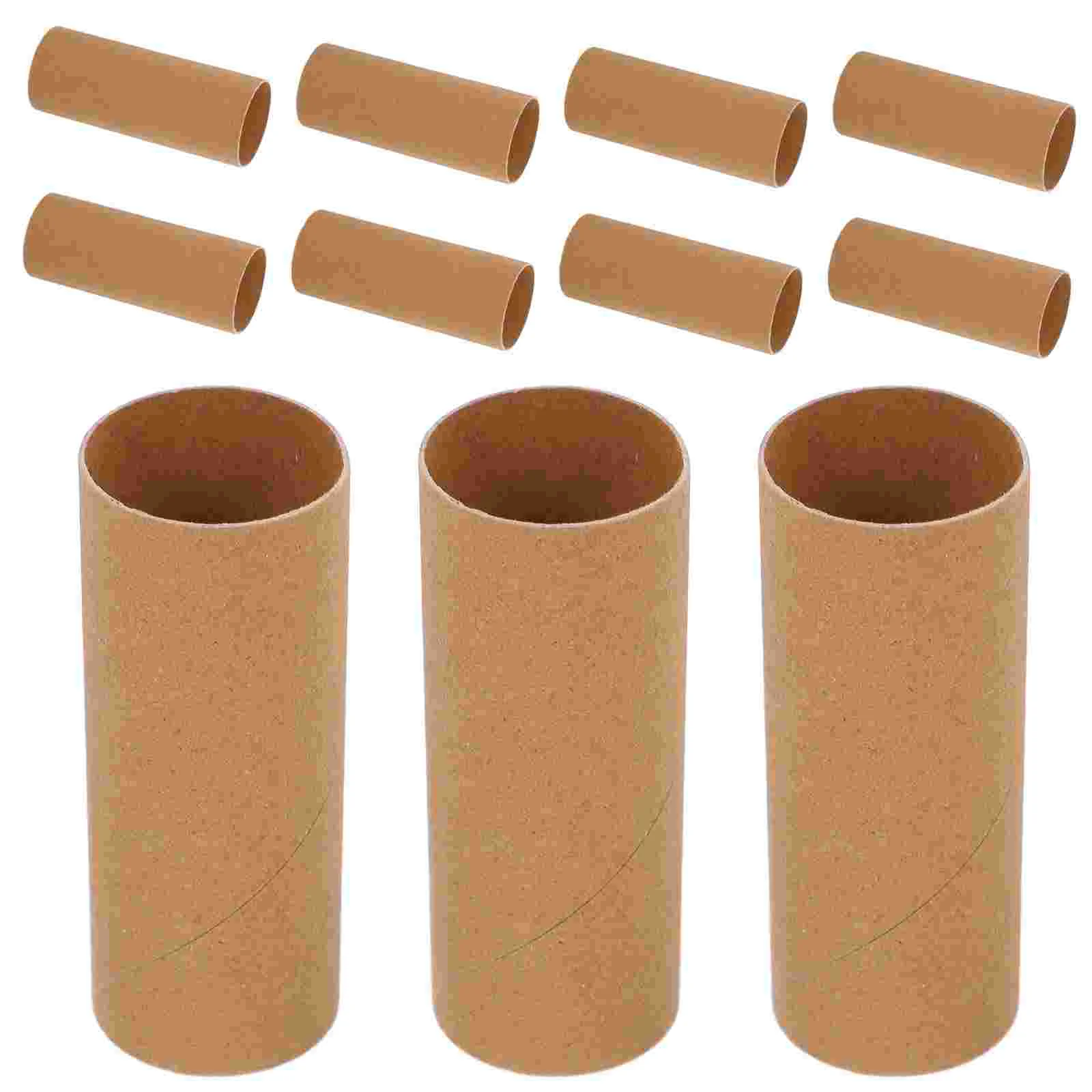 20 Pcs Craft Cardboard Tube DIY Projects Paper for Kids Tubes Thick Manual