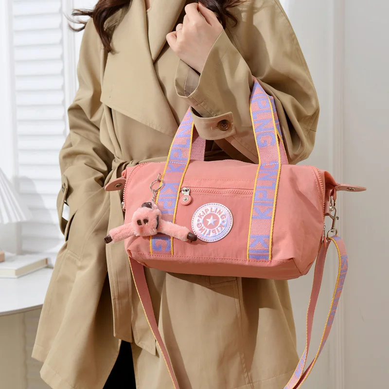 

2025 PrimateEvo Sling - Biotech Canvas Crossbody Geometric Art Women's Commuter Tote Washable Waterproof Detachable SciArt Tag