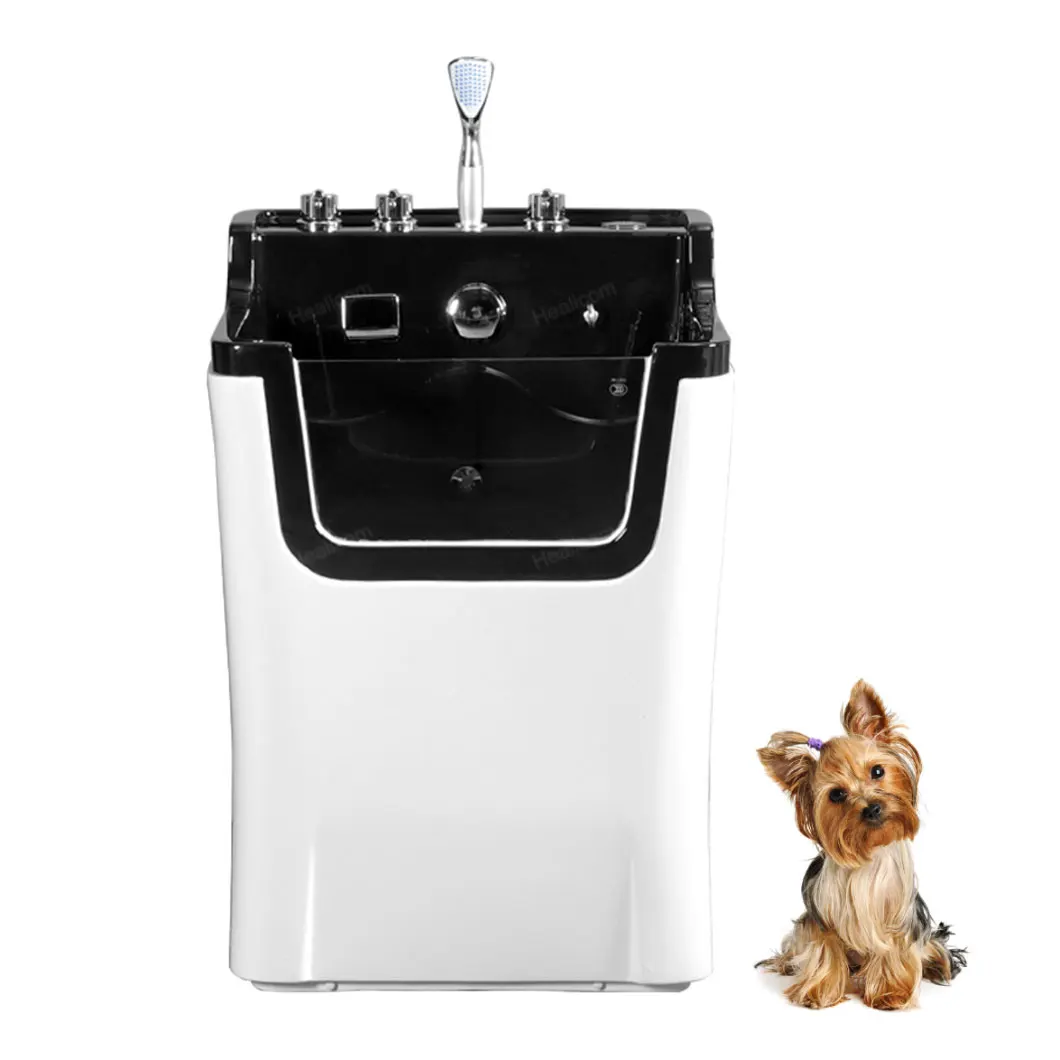 Electric Pet Bath Tub, Acrylic Spa Ozone Therapy, Dog Cat Grooming Tub, Cost-effective, WB-01