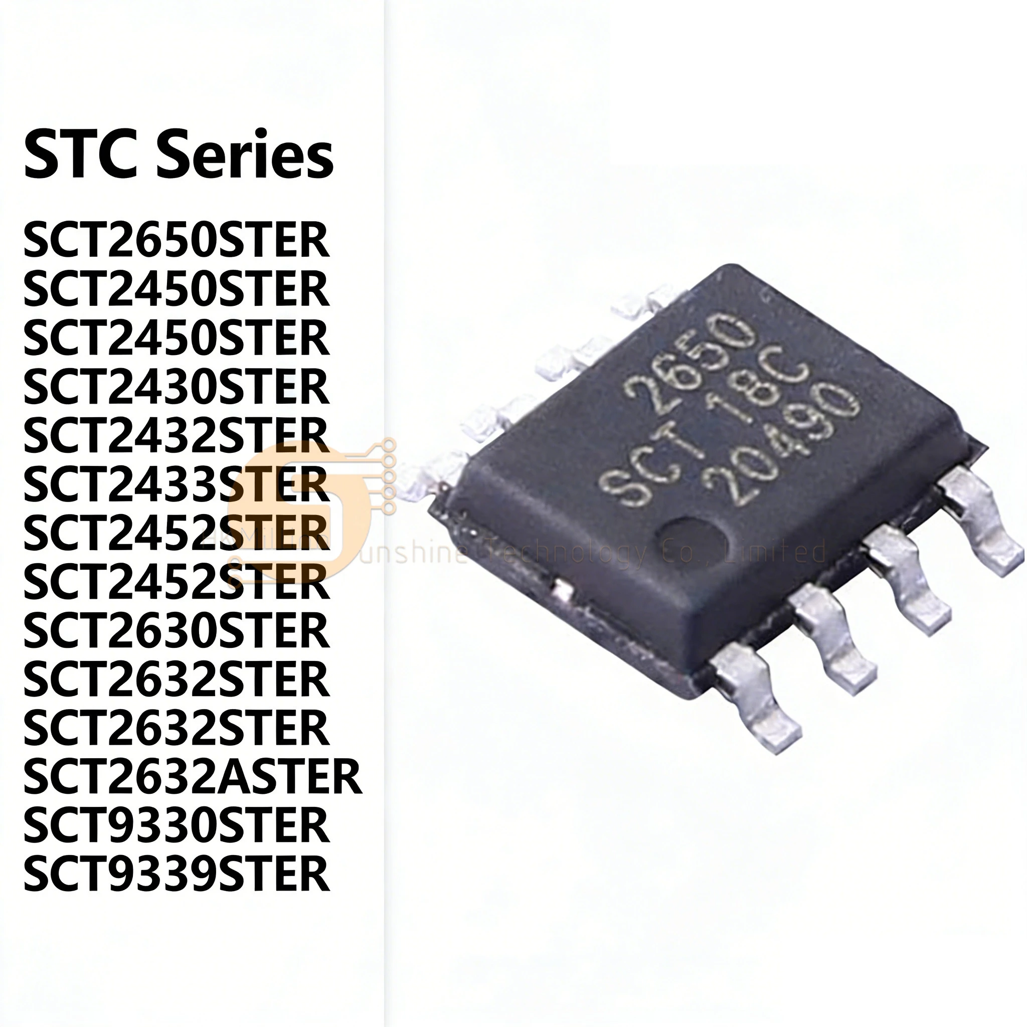 5-10pcs SCT2650STER SCT2450STER SCT2430STER SCT2432STER SCT2433STER SCT2452STER SCT2630STER SCT2632STER SCT2632ASTER