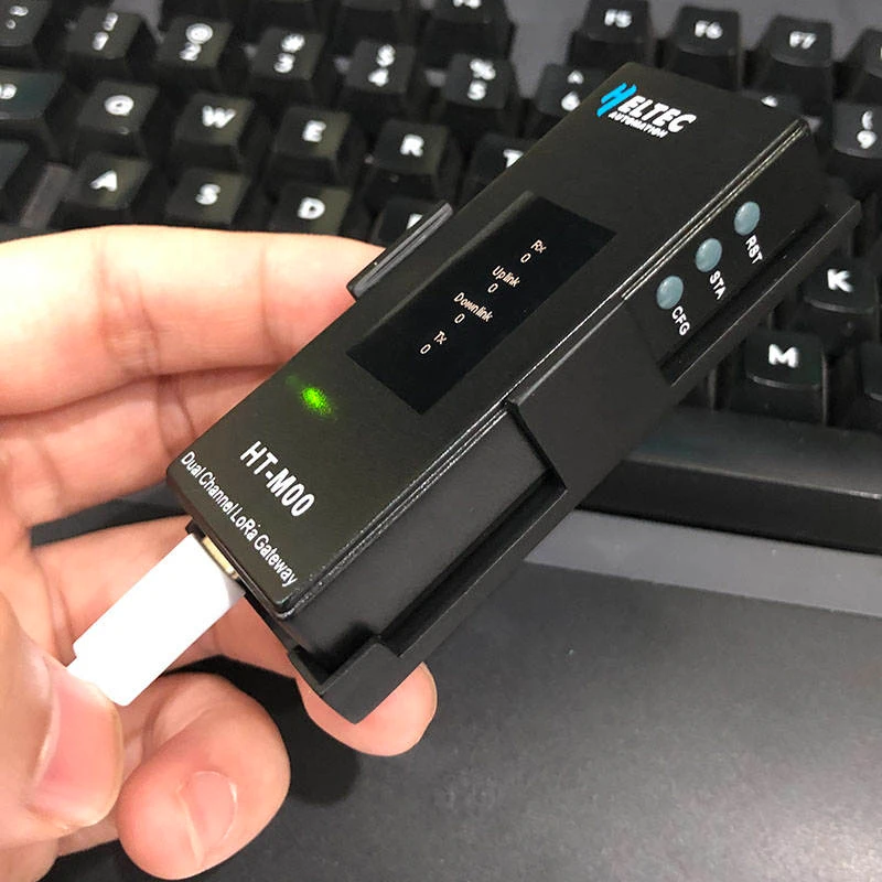 HT-M00 Zweikanaliges LoRa-Gateway LoRaWAN/ESP32+SX1276 2-Kanal-Mini-LoRa-Gateway