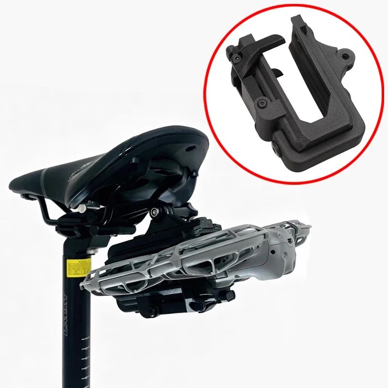 For DJI Neo 2 Drone Bike Saddle Mount Road Bicycle Seat Rail Bracket with GoPro Interface Drone Fixed Holder Cycling Accessories