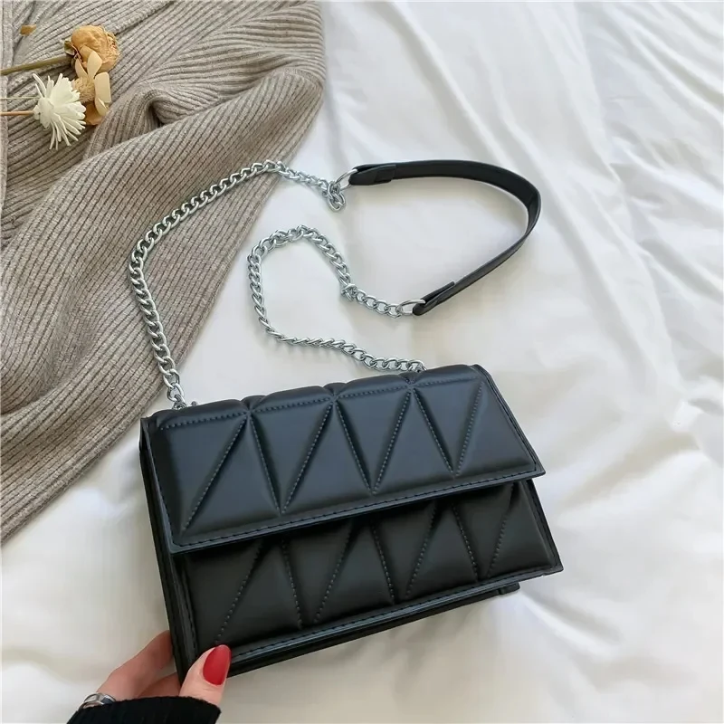 

Designer Fashion Women Shoulder Bag Ladies PU Leather Handle Handbags Chain Strap Crossbody Bags for Women _C-01-169103980_