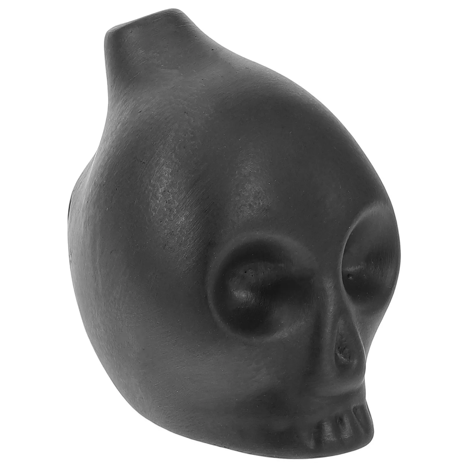 

Ceramic Death Whistle Skull Shaped Screaming Whistle for Halloween Party Decor Desktop Decoration Spiritual Communication Tool