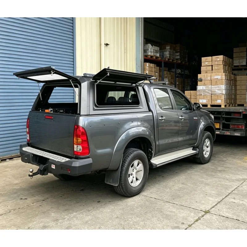High Quality 4X4 Accessories Manual Retractable Roller Shutter Lid Pickup Truck Tonneau Cover with 1 Year Warranty