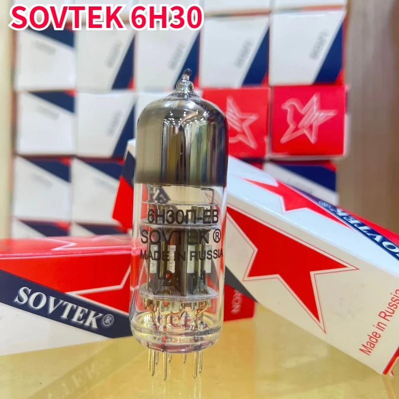 SOVTEK 6H30 Vacuum Tube Replace 6N6 6H30PI Electron Tube Amplifier Kit DIY Audio Factory Test and Match Genuine