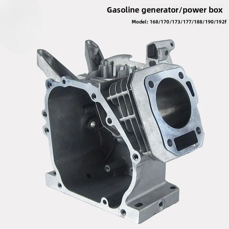 Engine Crankcase Assembly 168F 170F 188F 190F Replacement Parts For Generator