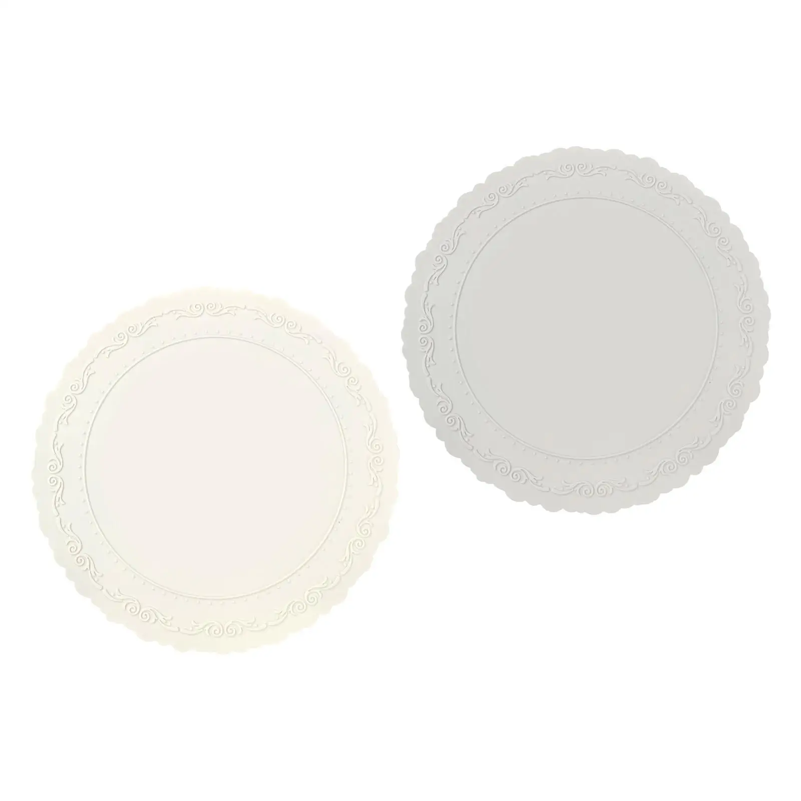 Silicone Placemat Non Slip Easy to Clean Kitchen Placemat Elegant Table Mat for Cafe Restaurant Parties Dining Table Hotel