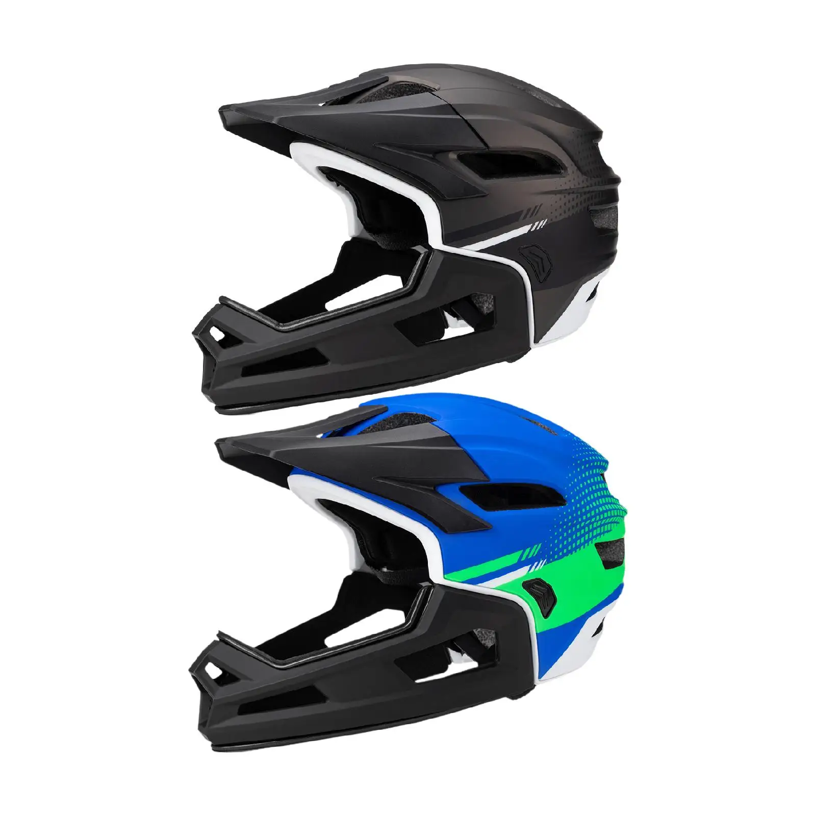 

Full Face Bike Helmet Shock Absorbing Head Protective Safety Bicycles Helmet for Commuting Women Men Climbing Biker Riding