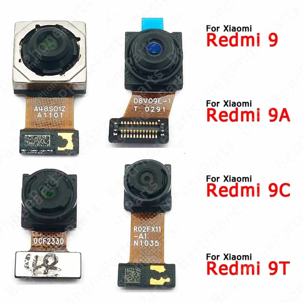 Rear Back Camera For Xiaomi Redmi 9 9A 9C 9T Camera Module Backside View Replacement Repair Spare Parts