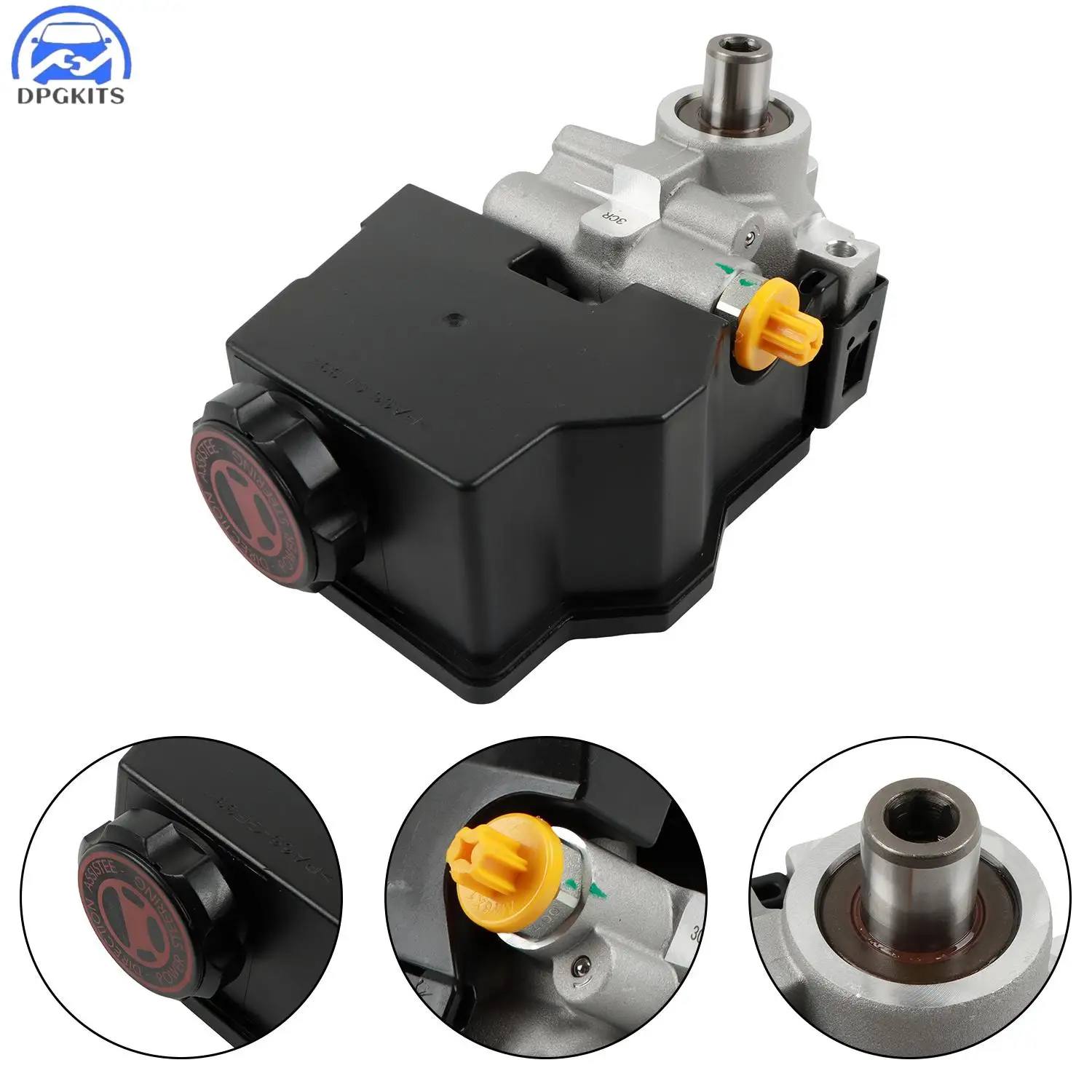

DPGKITS Power Steering Pump With Reservoir For Chevrolet Camaro Pontiac Firebird 1998-2002 20-69849 734-77119 2069849F 26068934