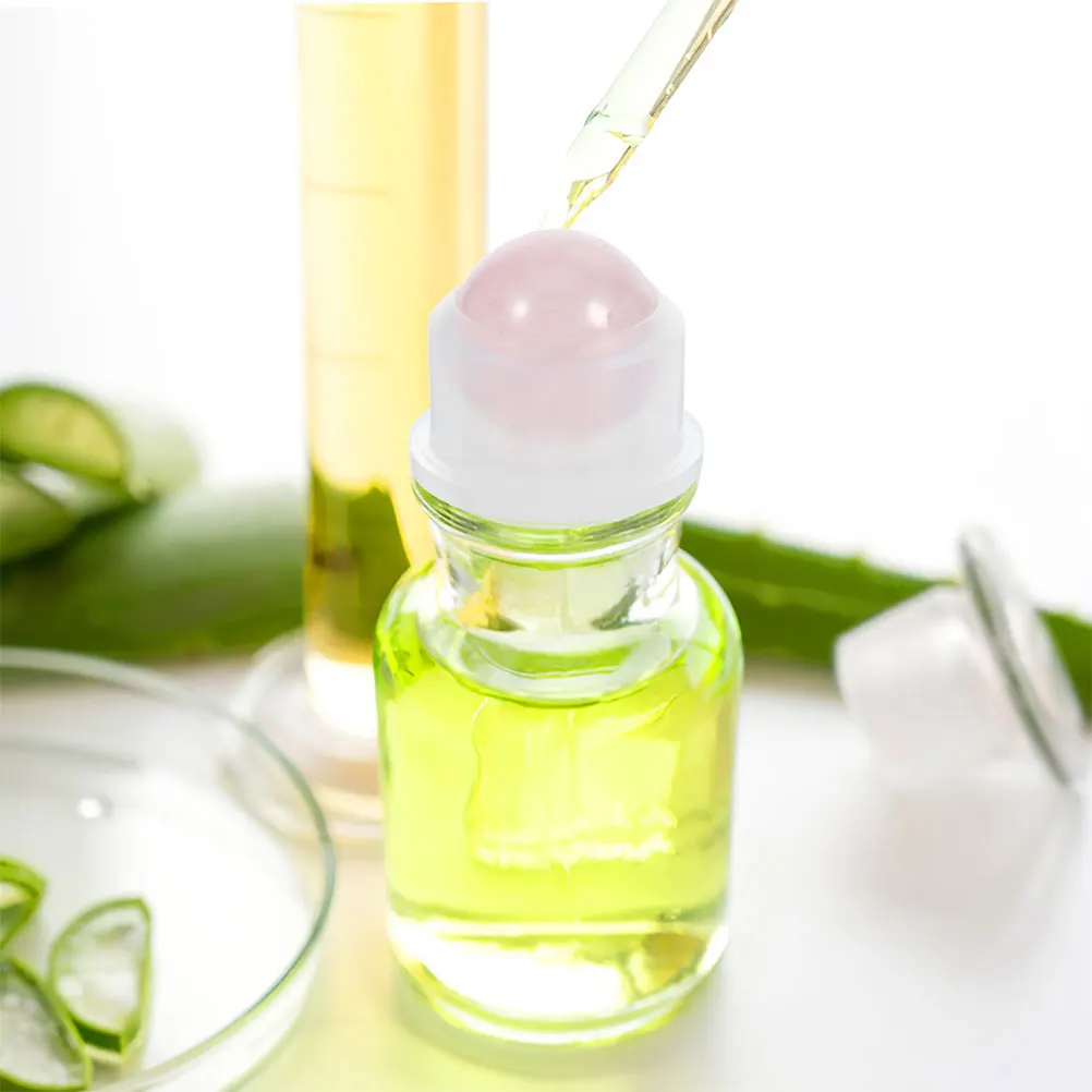 

9pcs Essential Oil Bottle Accessories Roller Top Ball Toppers Heads Replacement Small Rollers Roll On Bottles Durable for Aroma