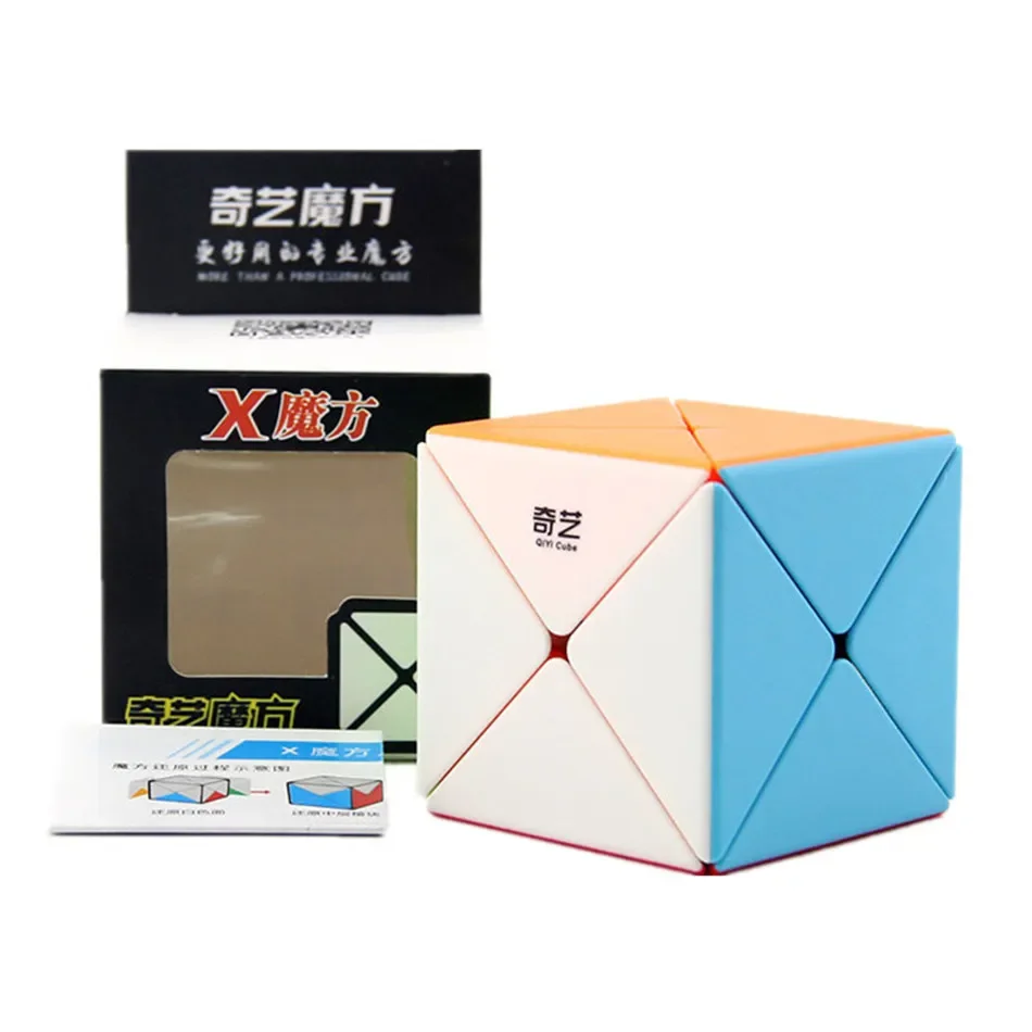 Qiyi X Cube 2x2x2 X-Shaped Magic Cube Strange-Shape Puzzle Cube Toys Kid Gift Happy Education