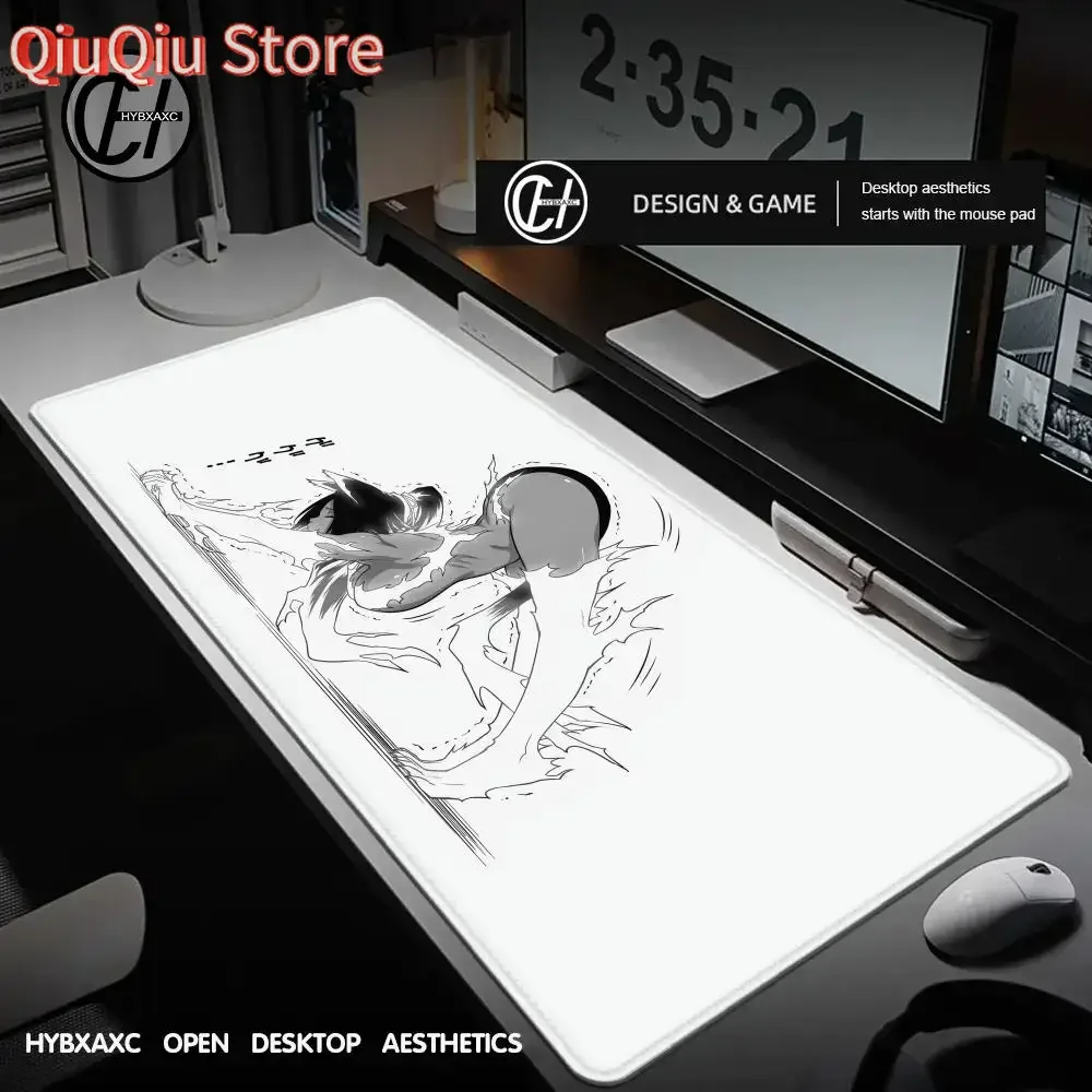 

Anime Mousepad XXL Bleach Mouse Pad Shihouin Yoruichi Large Computer Mause Pad Rubber Manga Deskmat Laptop Mats