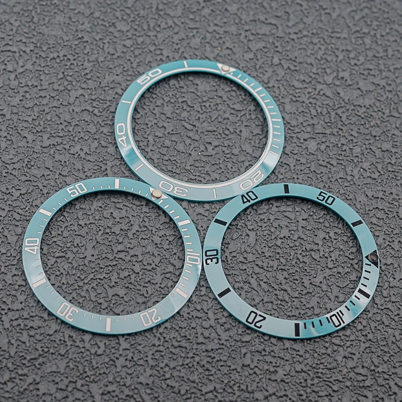 Seiko 38 مللي متر بحيرة الأزرق السيراميك ساعة الحافة إدراج حلقة القطر الداخلي 30.5 مللي متر يناسب SKX007 SKX009 الغوص ساعة حالة استبدال جزء