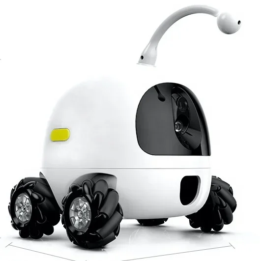 2021 New Arrival Electronic Toy Playing Smart Control Robot Cartoon   for PET animals dogs cats