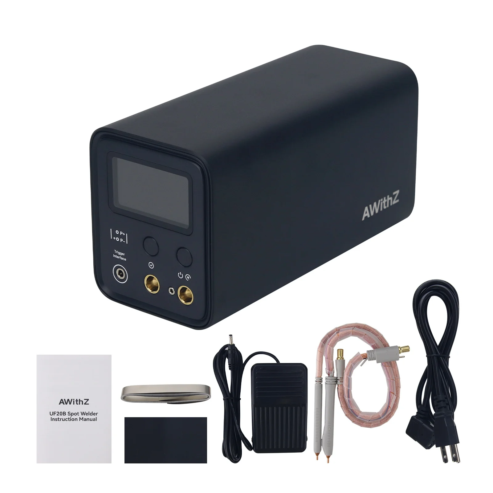 AWithZ UF20B Supercapacitor Spot Welding Machine Battery Spot Welder with 99 Gears (US/EU Plug)