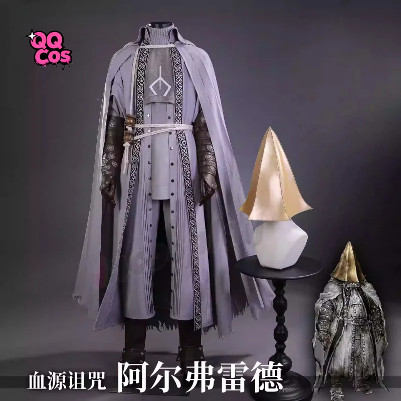 Bloodborne Alfred, Hunter of Vilebloods Der Henker-Spielcharakter Cosplay-Kostüm Halloween-Kostüm QQcos